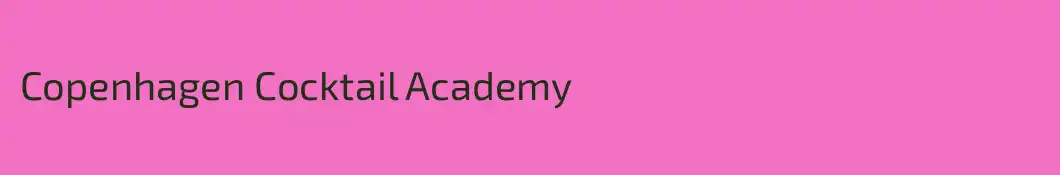 Copenhagen Cocktail Academy